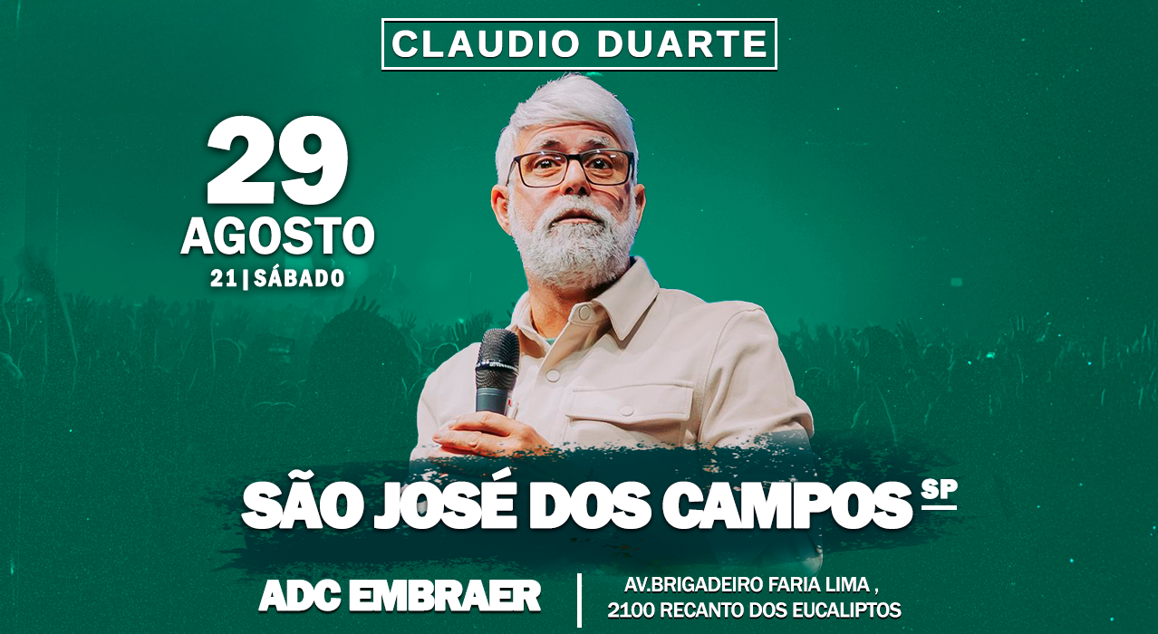 CLAUDIO DUARTE EM SÃO JOSÉ DOS CAMPOS